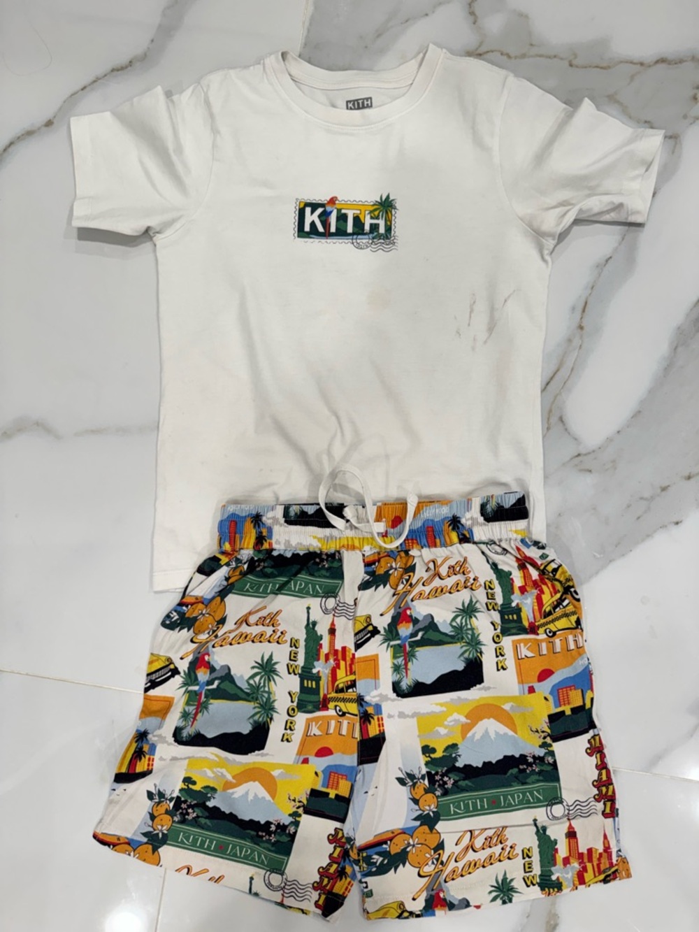 Kith Kids Hawaii/Japan Matching Set – Size L (10/12) 🌴